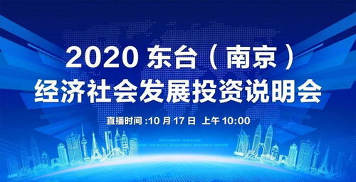 东台南京经济社会发展投资说明会圆满落幕，共绘区域协同发展新蓝图